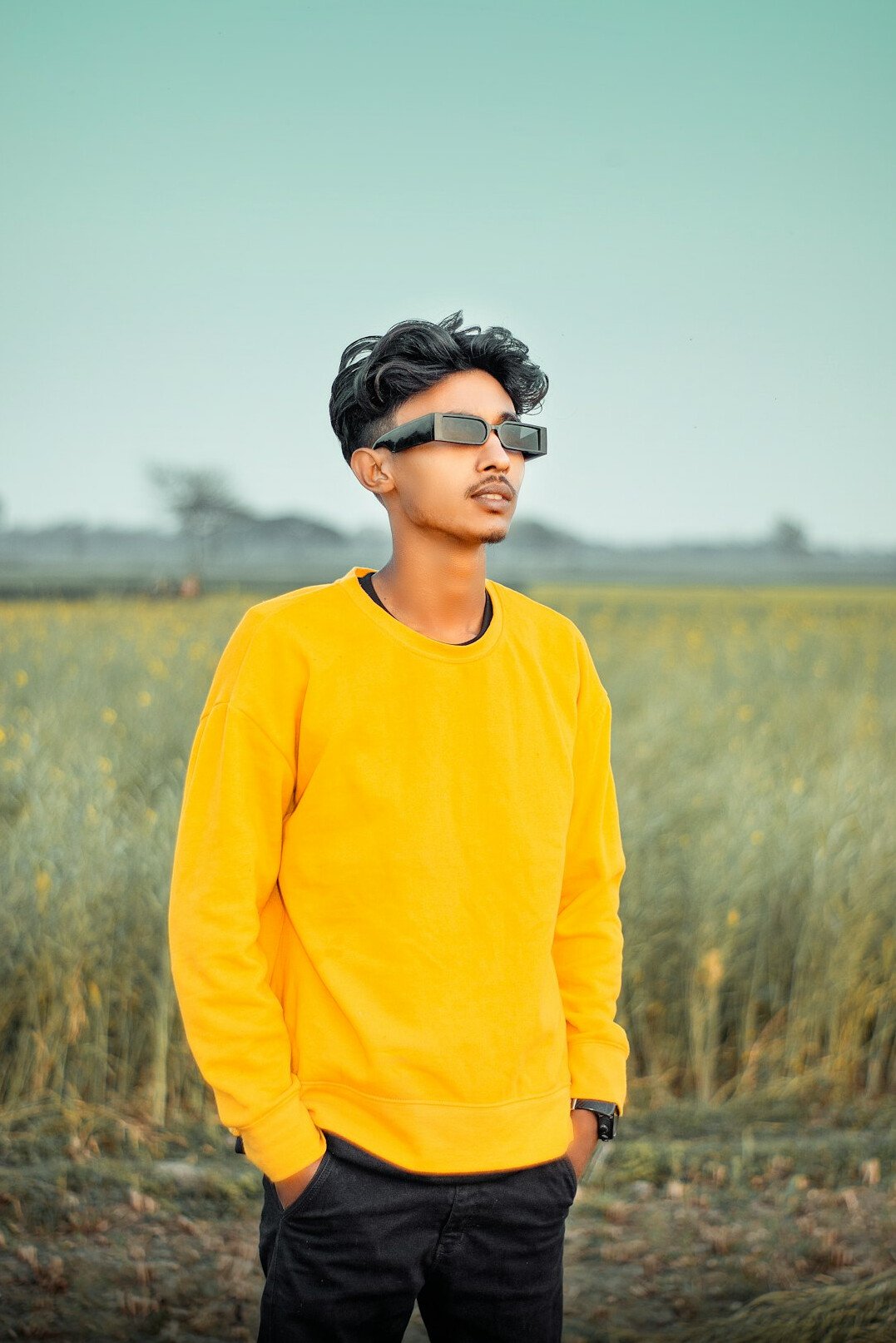 Studio portrait of a Danish female photo editor
