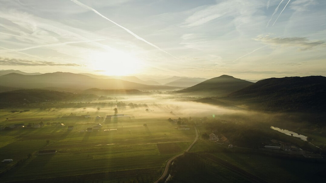 danish farm fields